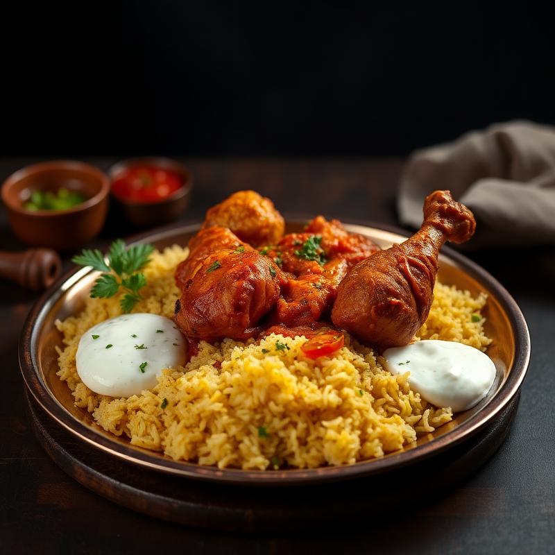 Hyderabadi Chicken Biryani