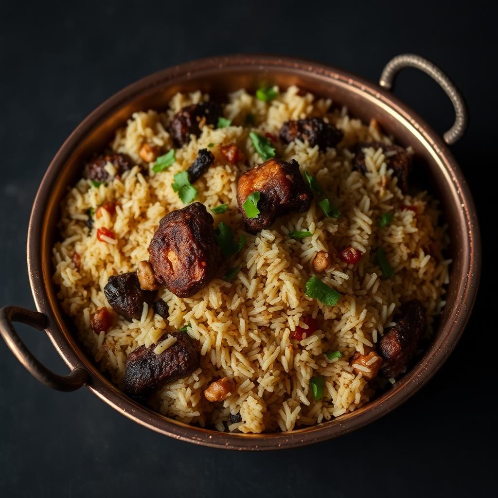 Goat Pulao